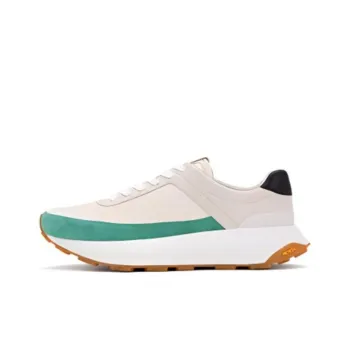 TSUBO CR Court Cushioning Wear-Resistant Low-Top Casual Shoes Unisex Green