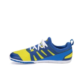 Xero Shoes Breathable Coverage Lightweight Low-Top Running Shoes Men's Blue Yellow