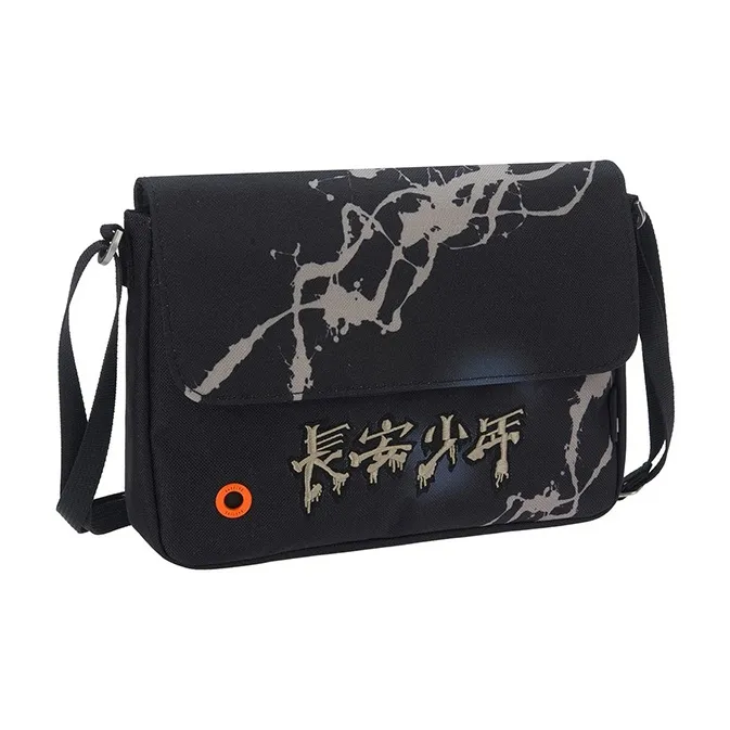 LiNing Badfive Fabric Shoulder Bag, Crossbody Bag Regular Men's Black-1