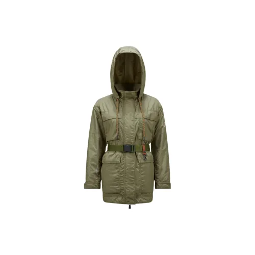 Moncler Puffer Jackets Women's Dark Green