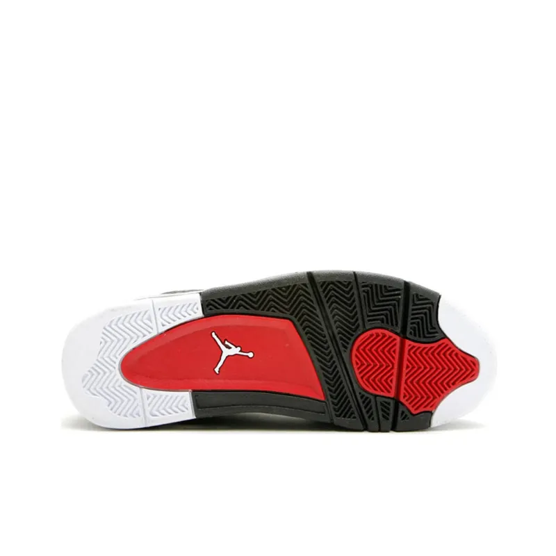 Jordan Dub Zero Black Varsity Red White-4
