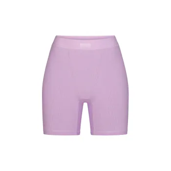 SKIMS Valentine's Day SOFT LOUNGE BOXER Underpants Women's Sugar Plum/Sugar Plum