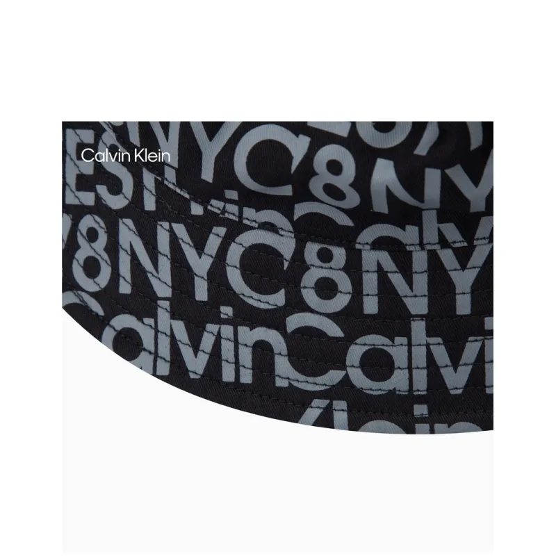 CK/Calvin Klein Cotton Bucket Hats Men's Black-5