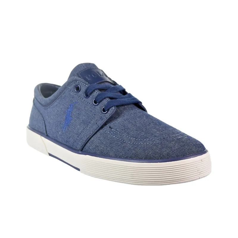 Polo Ralph Lauren Faxon Low Indigo Blue Chambray-2