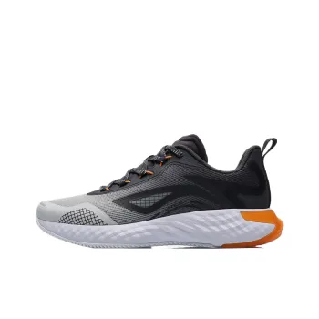 LiNing Cloud Collection Durable Breathable Low Top Running Shoes Men's Gray Black