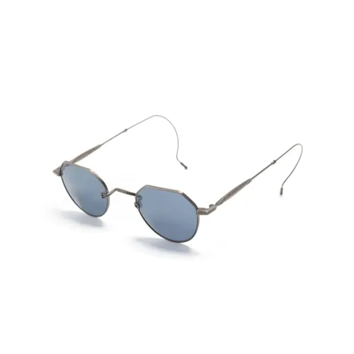 Matsuda Heart-motif Pilot-frame Sunglasses