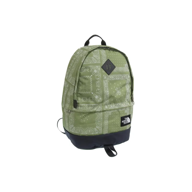 THE NORTH FACE Polyester Backpack Medium Size Unisex Green-3