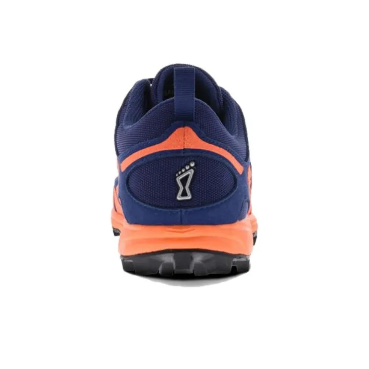 INOV-8 Cushioning Breathable Low-Top Running Shoes Men's Blue Orange-4