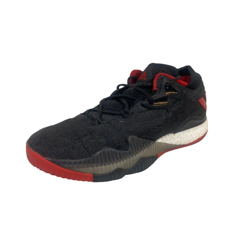 Adidas Crazylight Boost Low 2016 'Core Black Scarlet'-2