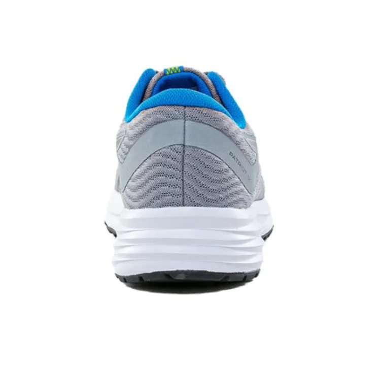 Asics Patriot 12 Wear-Resistant Low-Top Running Shoes Men's Gray-4