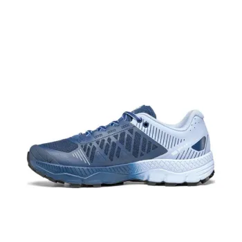 SCARPA Spin Ultra Cushioned Slip-Resistant Low-Top Running Shoes Women's Blue