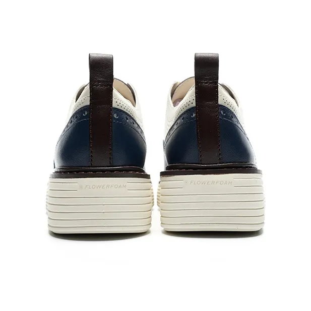 COLE HAAN Low Top Casual Shoes Women's White Blue-4
