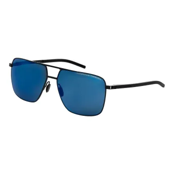 PORSCHE DESIGN Square Sunglasses Men's Blue