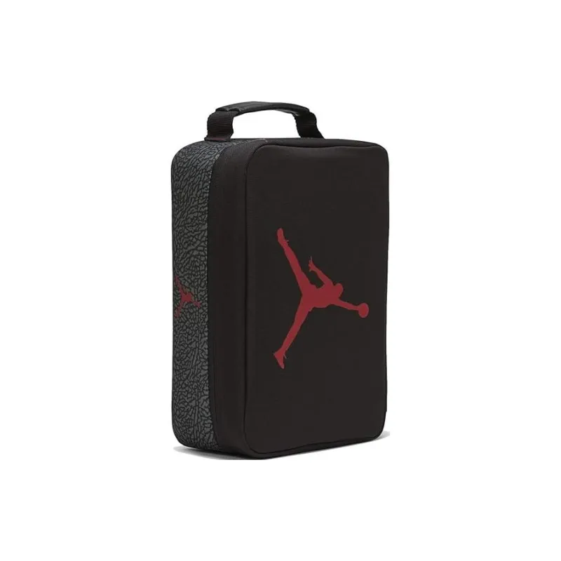 Jordan PU Shoe Box Bag, Handbag Regular Unisex Black-1