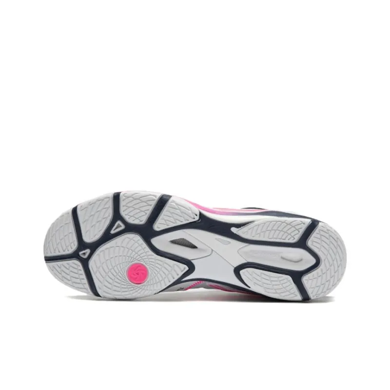 LiNing Hawkeye 2.0 PRO Wear-Resistant Slip-Resistant Low-Top Training Shoes Unisex White Pink-2