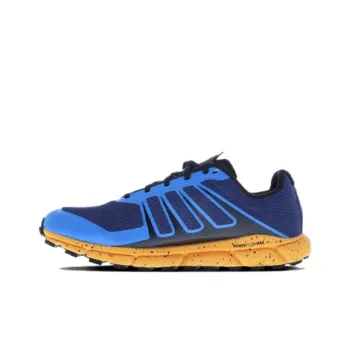 INOV-8 Cushioned Slip-Resistant Breathable Low-Top Running Shoes Men's Blue