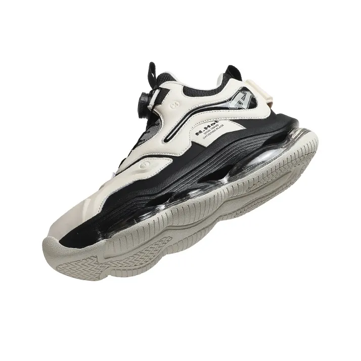 N·HOT Slip-Resistant Breathable Height Increasing Low-Top EVA Air Cushion Rubber Casual Running Shoes Men's-6