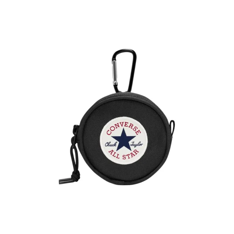 Converse Polyester Coin Purse Mini Unisex Black-3