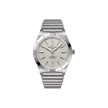BREITLING Mechanical Chronograph Collection Automatic Mechanical Movement Women's Watch Watch 36mm White Dial