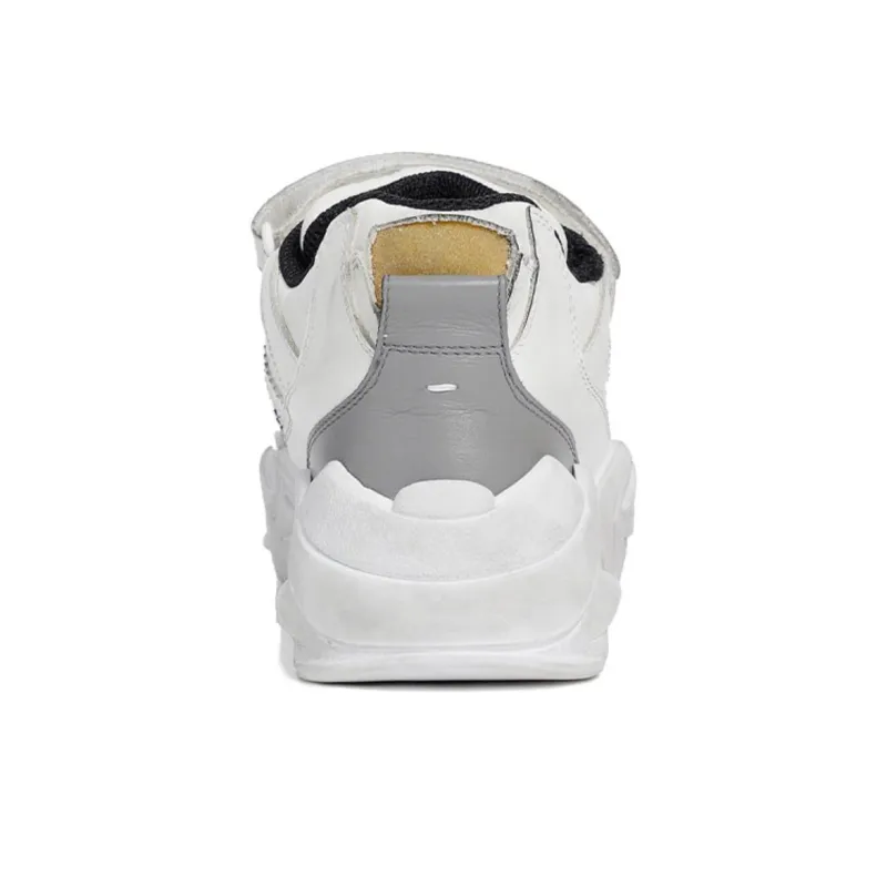 Maison Margiela Replica Cushioning Anti Slip And Wear Resistant Low Top Chunky Sneakers Women's White-5