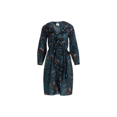 'S MAX MARA Long-Sleeved Dresses Women's Blue