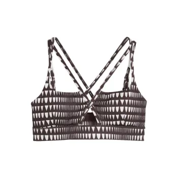 PUMA x Lemlem Collaboration LEMLEM LOW IMPACT BRA Bra Women's Dark Chocolate