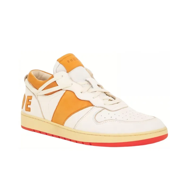 RHUDE Rhecess Low 'White Orange'-1