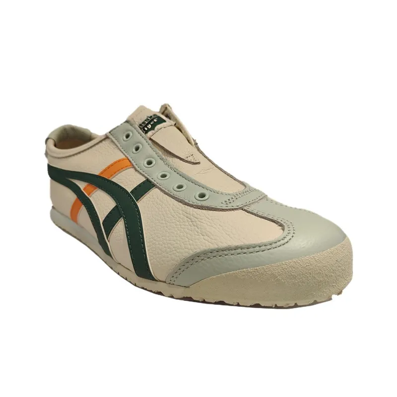 Onitsuka Tiger Mexico 66 Slip On Sneakers 'Beige Grass Green'-2