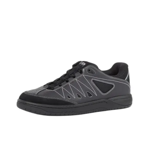 KENZO Skateboard Shoes Men Low-Top Black