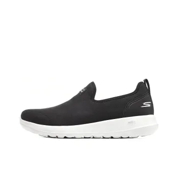 Skechers GO WALK Ma Anti-Slip And Wear-Resistant Breathable Low-Top Sports Casual Shoes Men's Black White