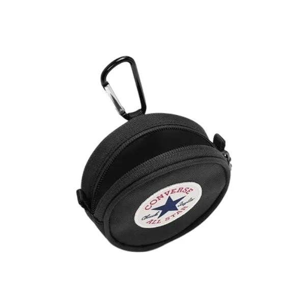 Converse Polyester Coin Purse Mini Unisex Black-5