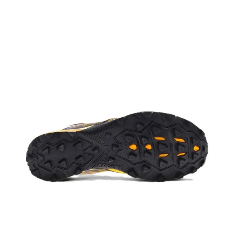 INOV-8 Cushioned Slip-Resistant Moisture-Wicking Low-Top Running Shoes Men's Yellow Black-5