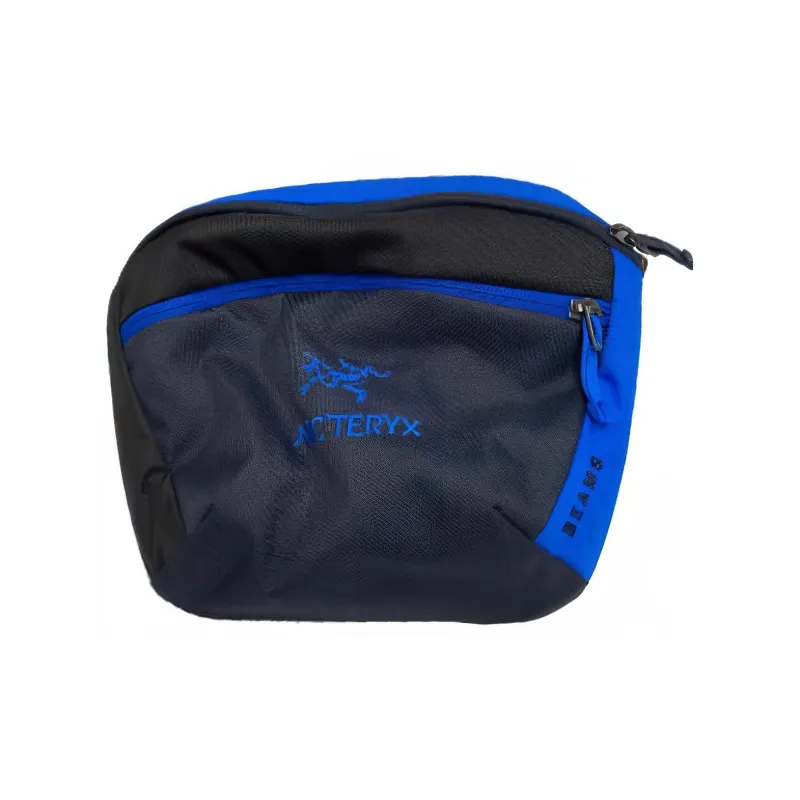 Arcteryx BEAMS Collaboration Mantis Recycled Material Polyester Crossbody Bags Fanny Pack Regular Unisex Boro Blue-1