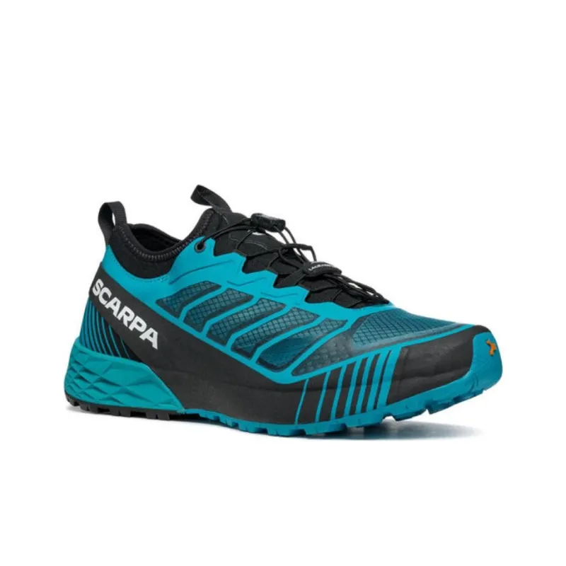 SCARPA Ribelle Cushioning Wear-Resistant Low-Top Running Shoes Men's Blue-2