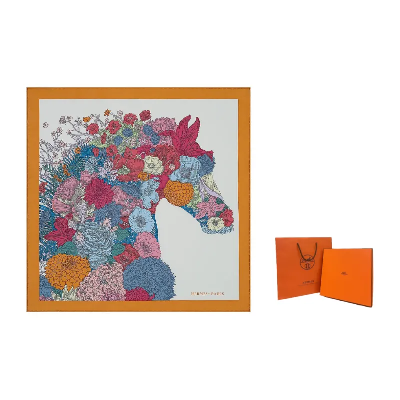 HERMES Silk Scarves Women's-2