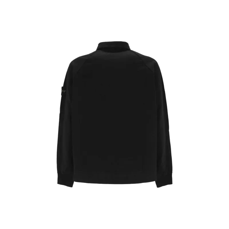 STONE ISLAND Long Sleeved Polo Shirt-1