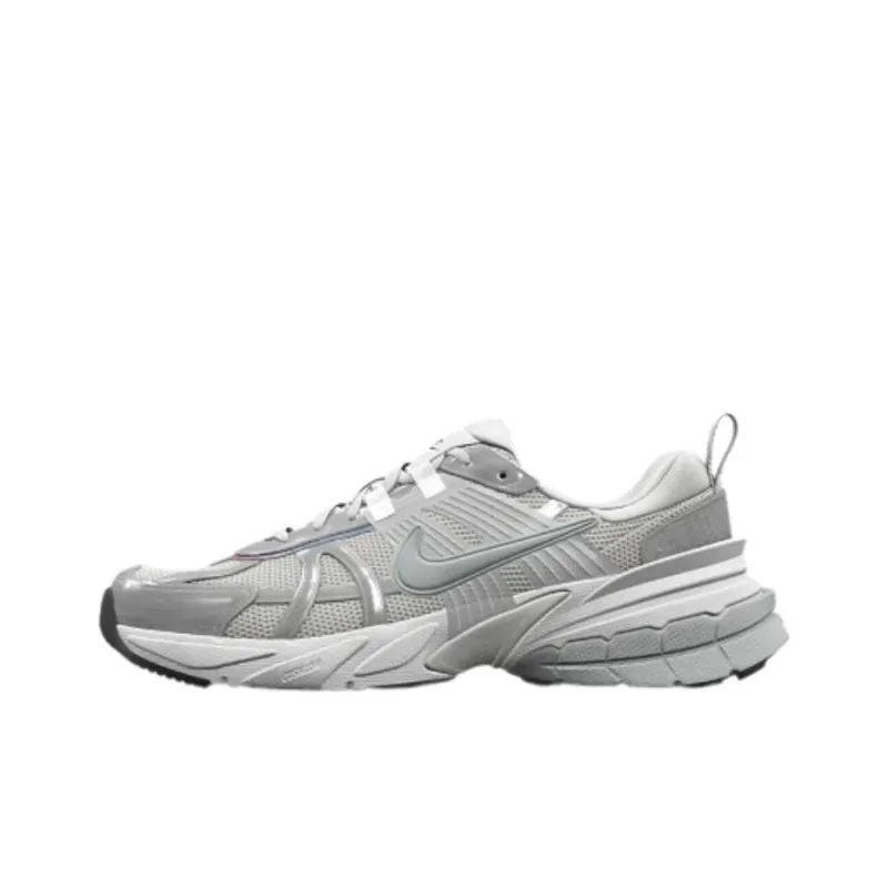 Nike V2K Run Shock Absorbers Low Top Running Shoes Women's Gray-0