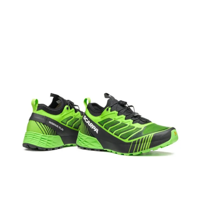 SCARPA Ribelle Cushioned Wear-Resistant Slip-Resistant Low-Top Running Shoes Men's Green-4