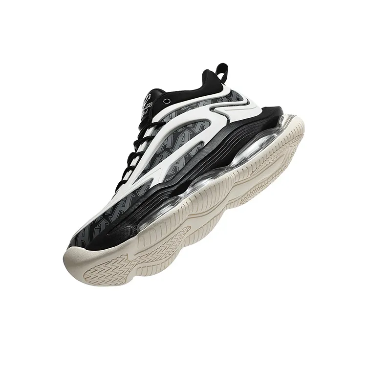 N·HOT Height Increasing Breathable Slip-Resistant Mid-Top EVA Air Cushion Rubber Casual Running Shoes Unisex-4