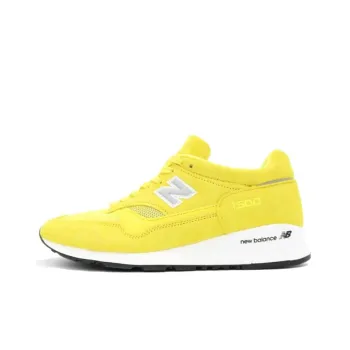 Pop Trading Company x New Balance NB 1500 Cushioning Anti-Slip And Wear-Resistant Low-Top Running Shoes Unisex Yellow