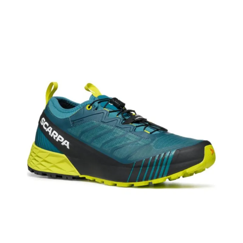 SCARPA Ribelle Cushioned Slip-Resistant Low-Top Running Shoes Men's Green-2