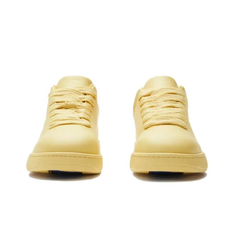 Burberry Bo Low Top Skateboard Shoes Men's Yellow-1