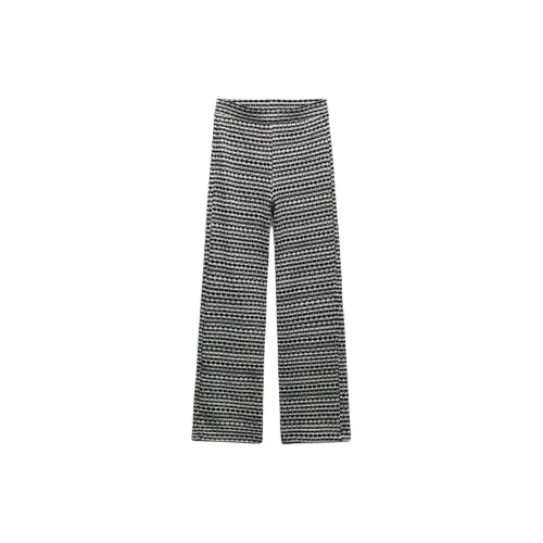 ZARA Casual Pants Women's Black/White