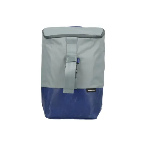 FREITAG Backpacks Gray With Dark Blue Accents