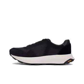 TSUBO Cushioning Wear-Resistant Low-Top Casual Shoes Unisex Black