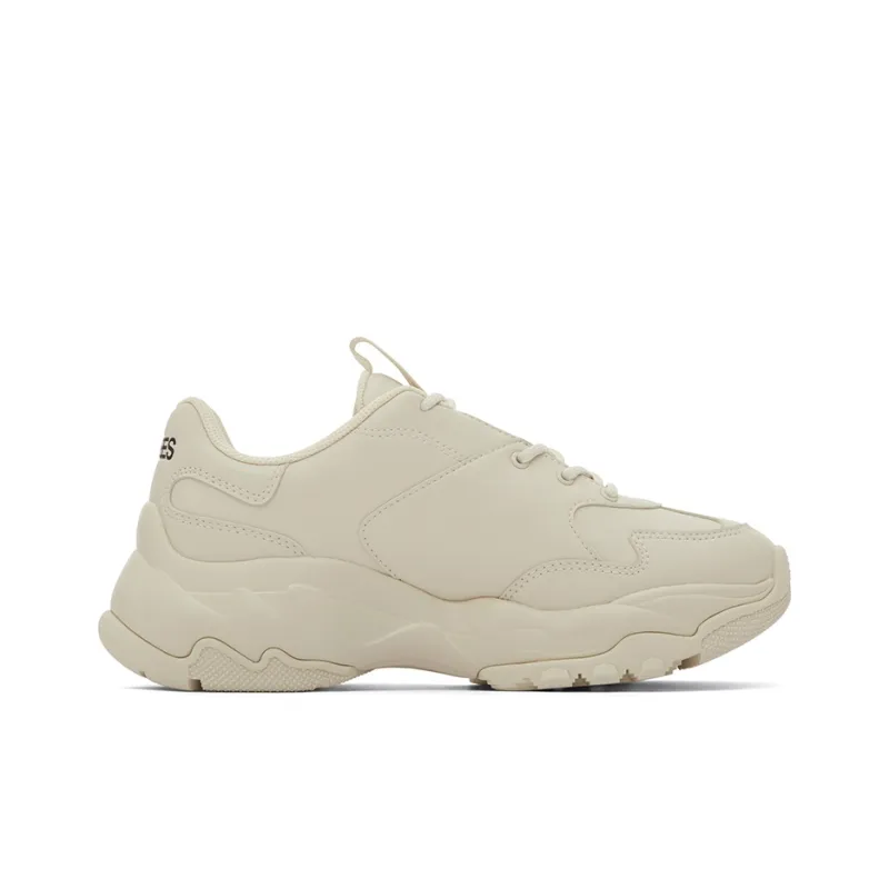 MLB Big Ball Chunky Low Top Chunky Sneakers Unisex Beige Yellow-1