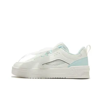 361° Crescent Anti Slip Wear Resistant Low Top Skateboard Shoes Women's White Blue
