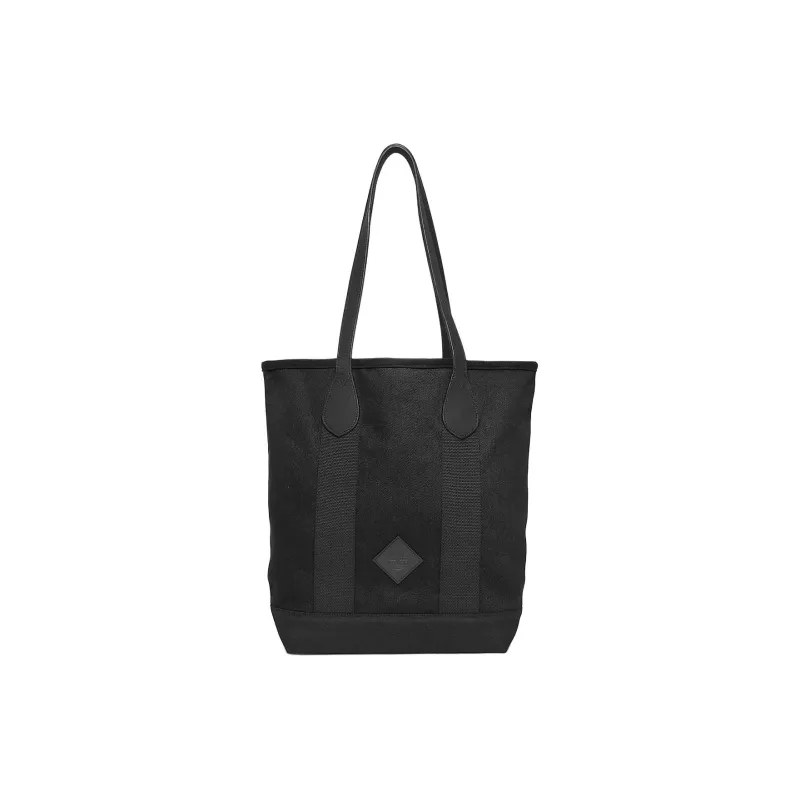 Timberland Canvas With Leather Canvas Bag One Shoulder Handbag Unisex Black-0