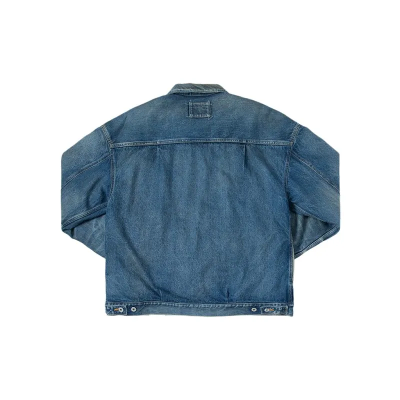 MADNESS Denim Jacket Men's Blue-1
