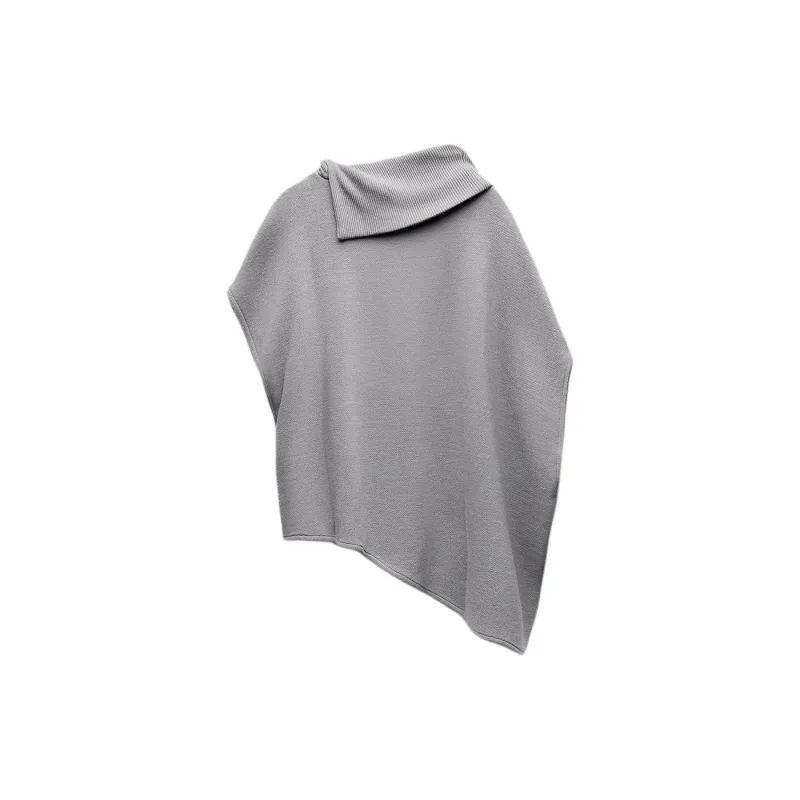 ZARA Knitwear Women's Zebra Print Gray-1